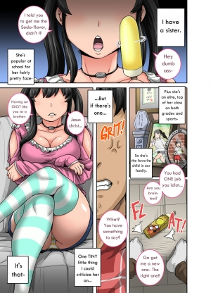 [Juicebox Koujou (Juna Juna Juice)] Mukatsuku Imouto wa Chanto Shikaranakucha!! | Annoying Sister Needs to Be Scolded!! [English] [Dr.Deathhh] - Page 4