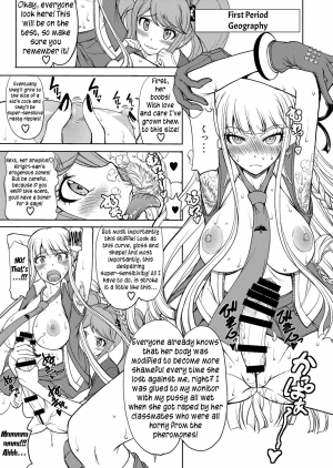 (C85) [Majimadou (Matou)] Enoshima Sensei no Chou Zetsubouteki Zecchou Jugyou (Danganronpa) [English] {Less Censored Version} - Page 7