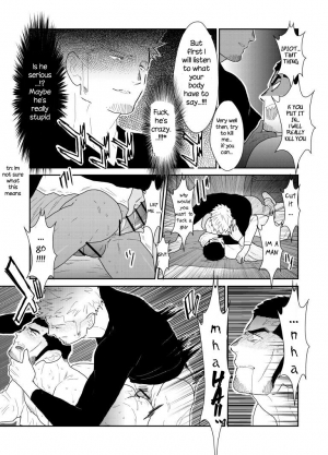 [Sorairo Panda (Yamome)] Moshimo Yakuza no Atama no Ue ni Otoko no Pants ga Ochite Kitara. | What if Men’s Underwear Falls Down on a Yakuza’s Head [English] - Page 28