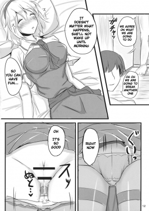 (Kouroumu 7) [Ginmokusei (Poshi)] Nanairo Syndrome | The Syndrome of the Seven Colors (Touhou Project) [English] [Dreidel77] - Page 12