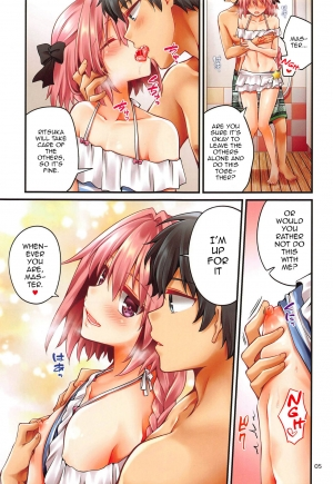 (C95) [Anko ni Gohan (Asazuki Norito)] Astolfo-kun ga Gudas ni Ecchi na Koto Sarechau Hon (Fate/Grand Order) [English] [mysterymeat3] - Page 5