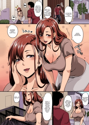 [Buppa Studio (Kazuhiro)] Otonari no Hitozuma o Joushiki Kaihen Appli de Hame Houdai! [English] [Colorized] [Incomplete] - Page 4