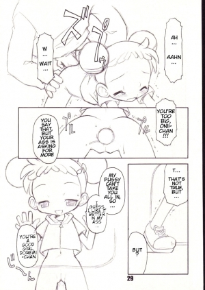 (Puniket 5) [BBB-Extra (Chuushin Kuranosuke)] Little Flower (Ojamajo Doremi) [English] [ATF] - Page 29