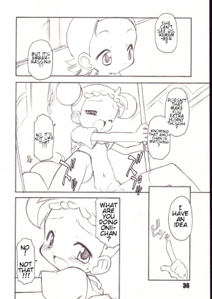 (Puniket 5) [BBB-Extra (Chuushin Kuranosuke)] Little Flower (Ojamajo Doremi) [English] [ATF] - Page 36