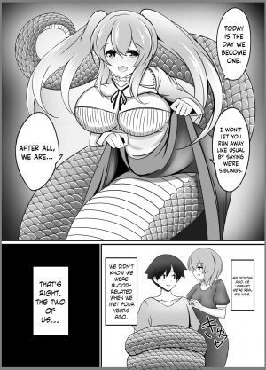 [Tanukine (Nekoro Tanuki)] A Lamia's Tail Ties the Knot [English] {Hennojin} [Digital] - Page 5