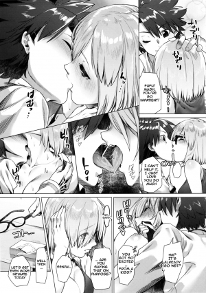 (C92) [i'm Fragile (HisayakiQ)] Hakua no Heya de Senpai to (Fate/Grand Order) [English] [NHNL] - Page 7