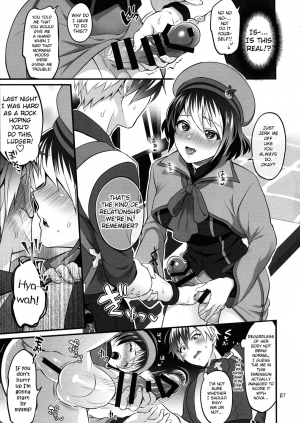 (C97) [TENPA RING (Tokimachi Eisei)] Totsu Nyuu Futanari Darake no Bunshi Sekai (Tales of Xillia 2)[English] [TSHH] - Page 8