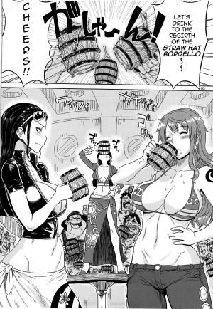 (C81) [Choujikuu Yousai Kachuusha (Denki Shougun)] MEROMERO GIRLS NEW WORLD (One Piece) [English] [darknight] [Decensored] - Page 5
