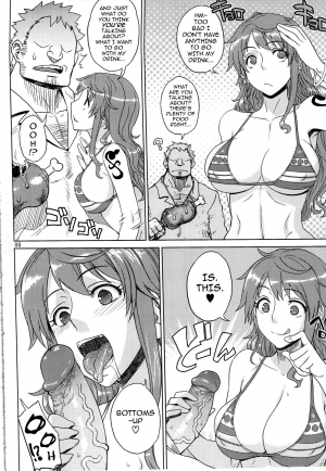 (C81) [Choujikuu Yousai Kachuusha (Denki Shougun)] MEROMERO GIRLS NEW WORLD (One Piece) [English] [darknight] [Decensored] - Page 6