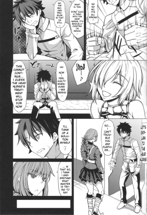 (C96) [Nanakorobi Yaoki (kinntarou)] Mash Gomen... Fuchou-san no Sourou Kaizen Training (Fate/Grand Order) [English] [xinsu] - Page 19