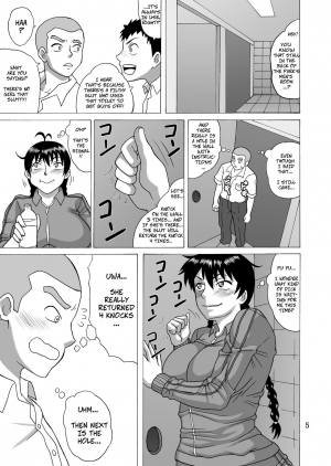 [Heisen-Dou (Hiraizumi Kou)] Kantoku wa Luckyhole | Coach's LuckyHole (Ookiku Furikabutte) [English] [Digital] - Page 5