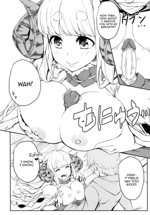 (C95) [Undouken (Kosuke)] Futari no Bonnou Hassan!! | Letting Out Their Desires!! (Granblue Fantasy) [English] [Aoitenshi] [Decensored] - Page 10