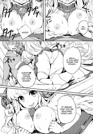 (C95) [Undouken (Kosuke)] Futari no Bonnou Hassan!! | Letting Out Their Desires!! (Granblue Fantasy) [English] [Aoitenshi] [Decensored] - Page 11