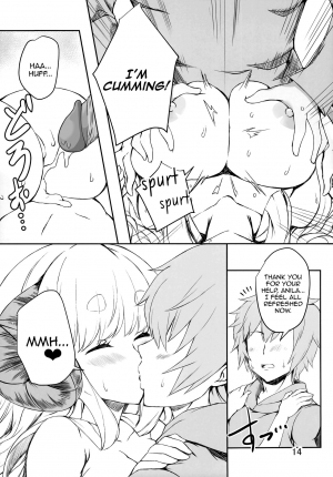 (C95) [Undouken (Kosuke)] Futari no Bonnou Hassan!! | Letting Out Their Desires!! (Granblue Fantasy) [English] [Aoitenshi] [Decensored] - Page 15