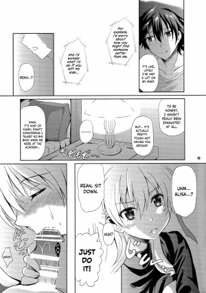 (C89) [The Seventh Sign (Kagura Yuuto)] Haiiro no Kishi no Ichiban Amai Kyuujitsu (The Legend of Heroes: Trails of Cold Steel) [English] {Hennojin} - Page 15