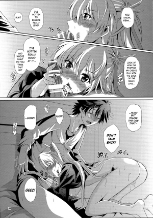 (C89) [The Seventh Sign (Kagura Yuuto)] Haiiro no Kishi no Ichiban Amai Kyuujitsu (The Legend of Heroes: Trails of Cold Steel) [English] {Hennojin} - Page 16