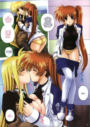 (C74) [Kamogawaya (Kamogawa Tanuki)] Nineteens NxF (Mahou Shoujo Lyrical Nanoha) [English] [Hentai-Translate] - Page 4