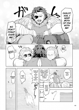[Yawaraka Onikudan (Oniku Danchou, Yuuyuu)] Docchika Nante Kimeraren! | I Can't Choose! (Metal Gear Solid V: The Phantom Pain) [English] - Page 48