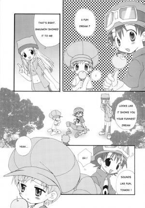(C62) [Houkago Paradise (Sasorigatame)] Tin Tin Town! (Digimon Frontier) [English] [Sho] [Incomplete] - Page 12