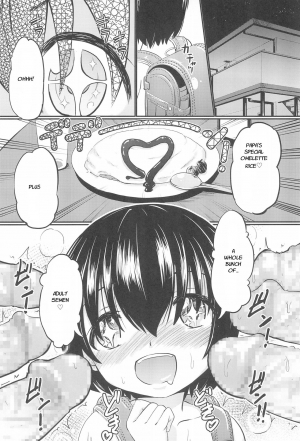  (COMITIA124) [Kujuukuri Nyajuu Kai (Furyouhin)] Shougakusei Bitch wa Saikou daze! Shiina Rizumu-chan-chi no Shokuiku Jijou [English]  - Page 17