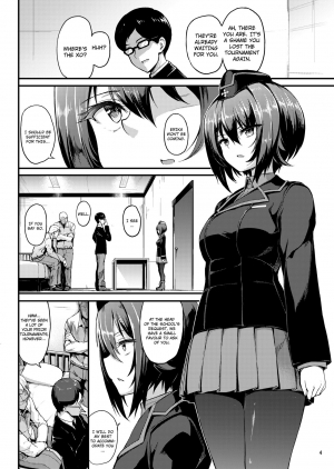  (C93) [Kyockchokyock (Kyockcho)] Kuromorimine Ryoujoku -Zenjitsu Shou- | The Rape of Kuromorimine -The First Day- (Girls und Panzer) [English] =7BA=  - Page 4