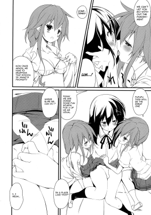 (C86) [Nagomiyasan (Suzuki Nago)] Shiori-chan, Hachi Mai Donburi After School (Date A Live) [English] - Page 9