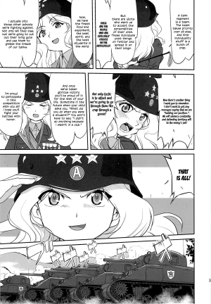 (C84) [Takotsuboya (TK)] Yukiyukite Senshadou (Girls und Panzer) [English] [N04h] - Page 35