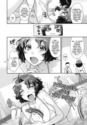  (C84) [Nekomataya (Nekomata Naomi)] Fuuka-chan wa Muchi Poyo Kawaii | Fuka-chan is Soft, Bouncy, and Cute (THE IDOLM@STER MILLION LIVE!) [English] {doujin-moe.us}  - Page 18