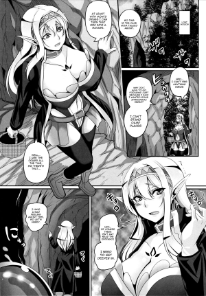 (C89) [Tiramisu Tart (Kazuhiro)] Inran Elf Musume to Slime [English] [constantly] - Page 5