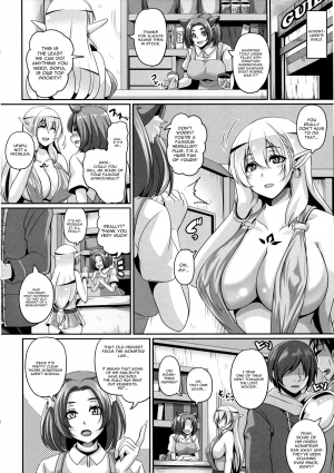 (C89) [Tiramisu Tart (Kazuhiro)] Inran Elf Musume to Slime [English] [constantly] - Page 6