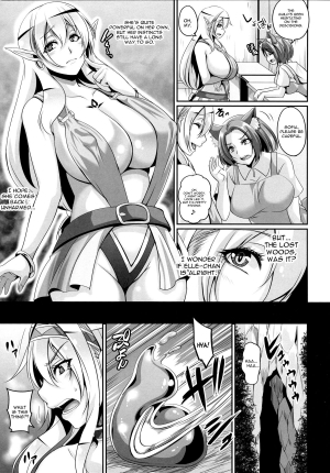 (C89) [Tiramisu Tart (Kazuhiro)] Inran Elf Musume to Slime [English] [constantly] - Page 7