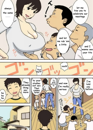 [Urakan] Warugaki to Kyonyuu Mama | Some Naughty Boys and a Mother with Huge Tits [English] - Page 5