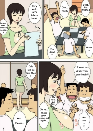 [Urakan] Warugaki to Kyonyuu Mama | Some Naughty Boys and a Mother with Huge Tits [English] - Page 9