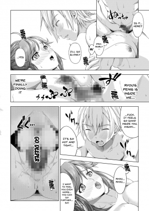 [DASHIMAKITAMAGO] Daigaku Shingaku de Issho ni Joukyou Shita Kanojo ga Circle no Senpai ni Netorare Ochiru made -Kairaku Ochi Kanketsuhen- [English] {Doujins.com} - Page 28