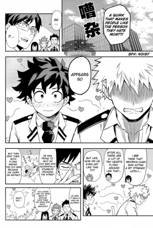 (Douyara Deban no Youda! 8) [Kometubu (Rittiri)] most disliking (Boku no Hero Academia) [English] - Page 5