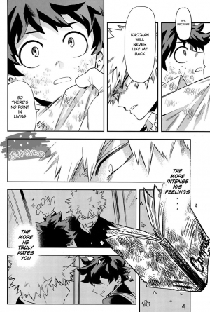 (Douyara Deban no Youda! 8) [Kometubu (Rittiri)] most disliking (Boku no Hero Academia) [English] - Page 17