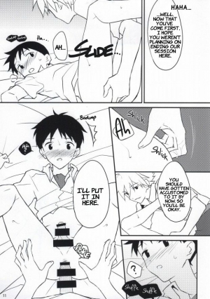 (Kimi to no Rendan 4) [Hama no Mae (Nekomaru)] Flag Kaishuu (Neon Genesis Evangelion) [English] [Fushigi] - Page 11