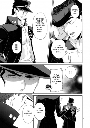 (Super The World 2018) [Chikadoh (Halco)] I WANNA BE WITH YOU (TRSK LOG) (JoJo's Bizarre Adventure) [English] [Star_Platinum88] - Page 46