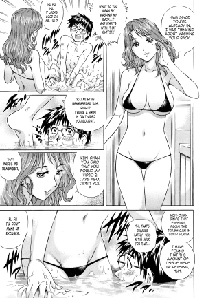 [Yanagawa Rio] Okaa-san no Amai Nukumori | Stepmother's Sweet Warmth (Momoko-san no Nama Shitagi) [English] (Ranzu/Laruffi) - Page 7