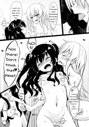 (C94) [EX Production (EX Alnam)] Uni-chan wa Onanie ga Yamerarenai (Hyperdimension Neptunia) [English] [Nepperoni] - Page 12