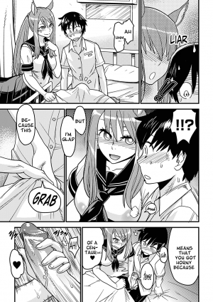 [Kuroshiki] Ja Ja Uma Sailor Fuku | Wild Horse In A School Uniform (Bessatsu Comic Unreal Monster Musume Paradise Vol. 2) [English] =LWB= [Digital] - Page 8