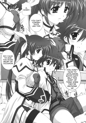 (C76) [Kamogawaya (Kamogawa Tanuki)] Nineteens Ne (Mahou Shoujo Lyrical Nanoha) [English] - Page 8