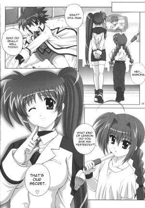 (C76) [Kamogawaya (Kamogawa Tanuki)] Nineteens Ne (Mahou Shoujo Lyrical Nanoha) [English] - Page 28