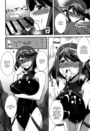 (COMIC1☆14) [Take Out (Zeros)] Homura to Hikari (Xenoblade Chronicles 2) [English] [Doujins.com] - Page 8