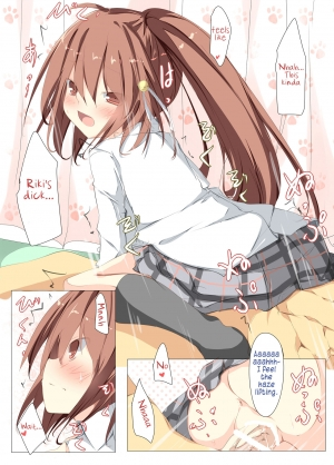 [Tabuchi-san Chi (Tabuchi)] Fwehhh... Nande Riki-kun Pantsu Haite Naino!? (Little Busters!) [English] [#visualnoveltalk] [Digital] - Page 34