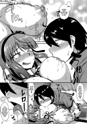 (COMIC1☆10) [ENNUI (Nokoppa)] Dagashi Yori Oppai ga Suki | I Like Boobs More Than Sweets (Dagashi Kashi) [English] =CW + Facedesk= - Page 15