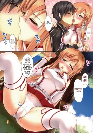 (C86) [TwinBox (Hanahanamaki, Sousouman)] Asuna ni 100% Nama Nakadashi Shimasu | Cumming Inside Asuna 100% Raw (Sword Art Online) [English] [Doujin-Moe] [Decensored] - Page 20