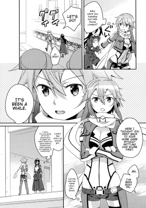 (C86) [Aienkien (Aito Matoko)] GunGunGale Gentei Heroine (Sword Art Online) [English] {Hennojin} - Page 9