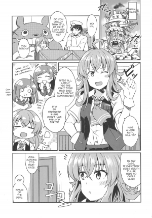 (C89) [L5EX (Kamelie)] Hagikaze no Kekkon Shoya | Hagikaze's Wedding Night (Kantai Collection -KanColle-) [English] [Aulen] - Page 3