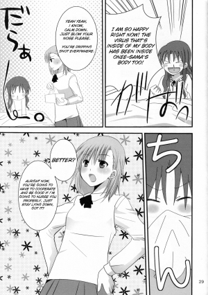 (C77) [Pikopikotei (Inoue Mitan)] Toaru Seiya no Christmas Eve | A Certain Holy Night (Toaru Kagaku no Railgun) [English] - Page 30